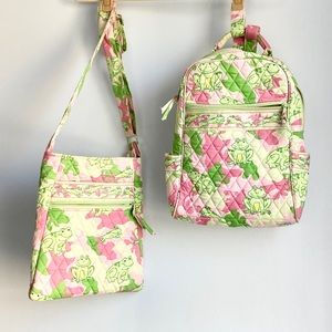 Quilted Purse/Backpack Set